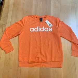 Adidas Crewneck Sweatshirt Orange
